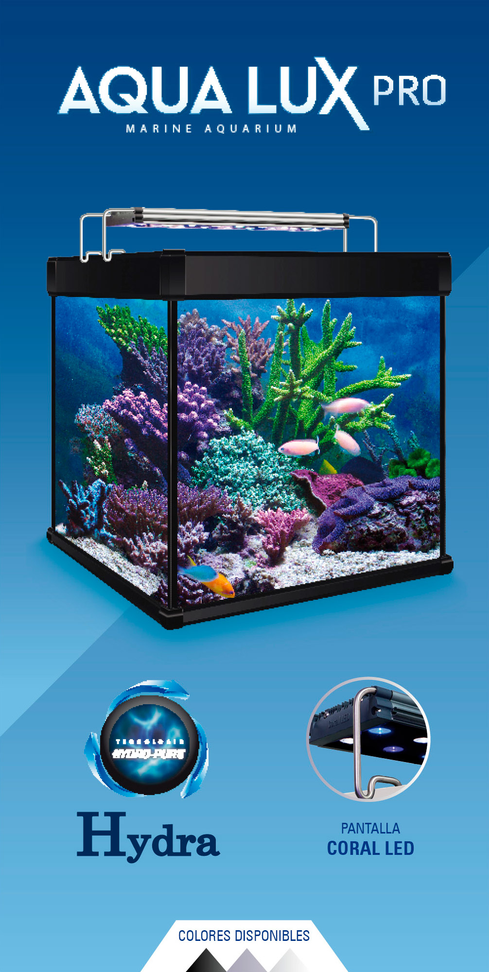 ACUARIO AQUA LUX PRO 